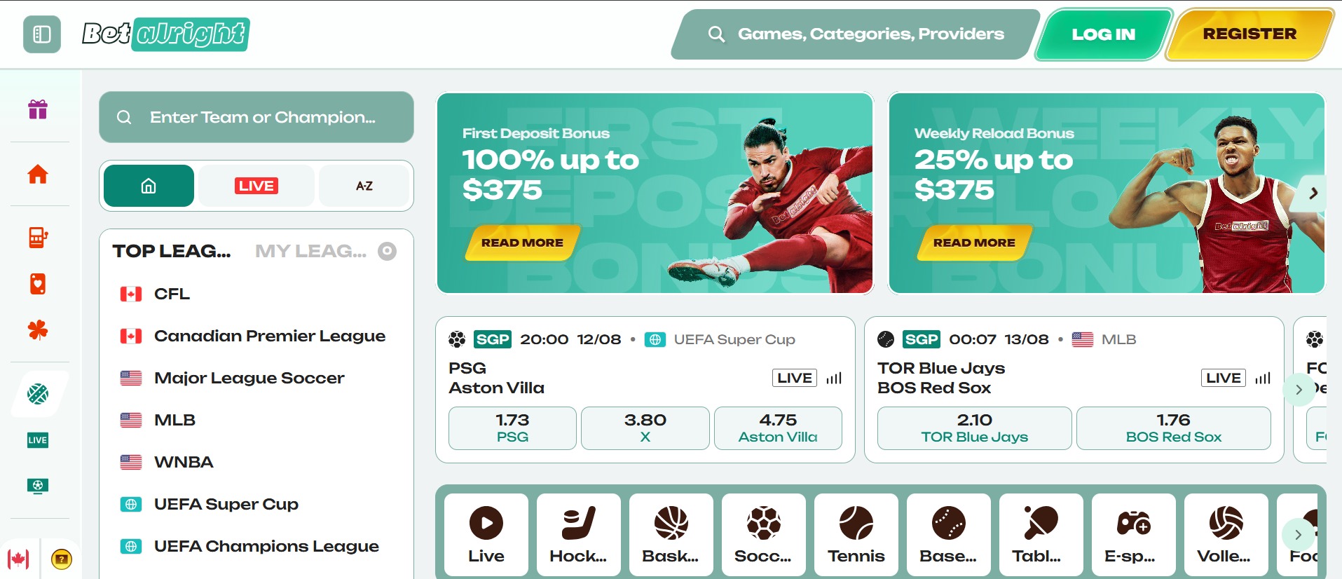 Betalright casino en ligne